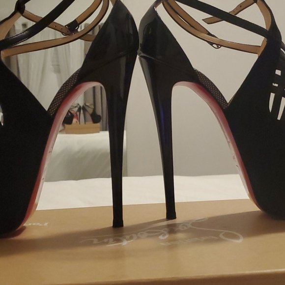 Carlota  160 veau vel/patent  authentic CL 38.5 - Picture 11 of 16